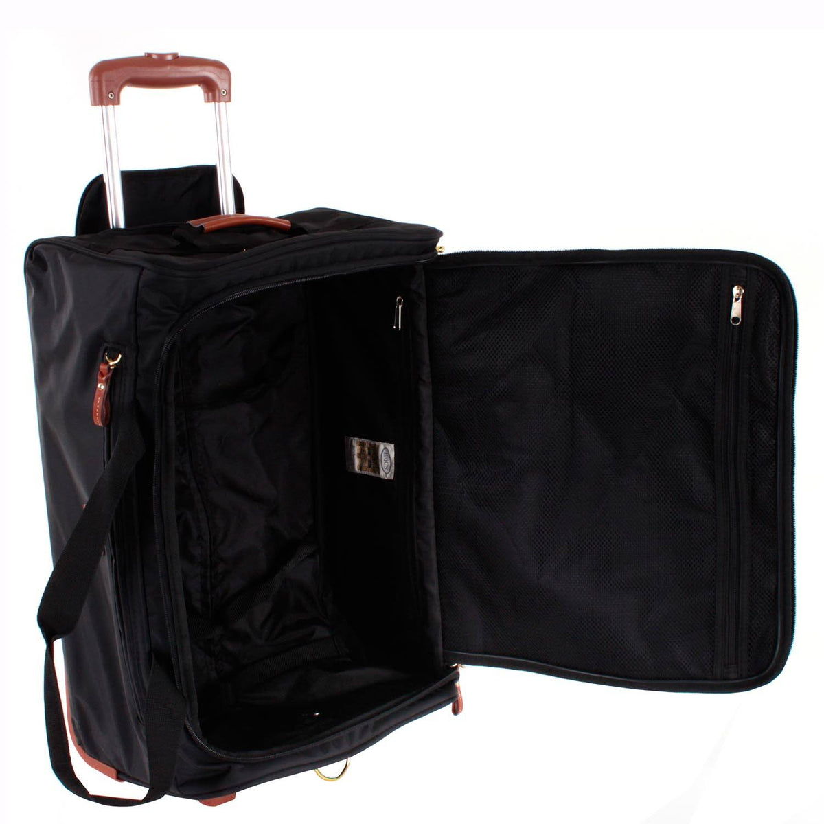 Bric&s x Bag 21x22 Carry on Rolling Duffle Bag Violet