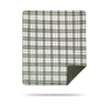 Denali Tartan Plaid Sterling/ Stage Throw Blanket
