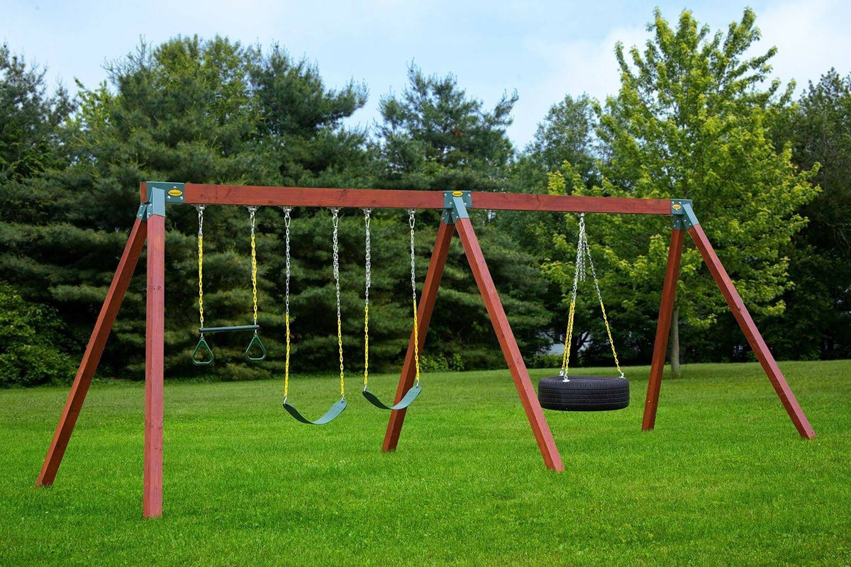 Eastern Jungle Gym Easy 1-2-3 90?? A-Frame Swing Set Bracket Heavy Duty for EZ, Simple Install - DIY Swing Set Parts