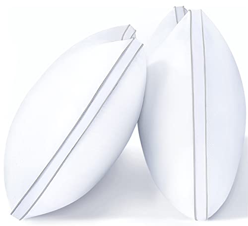 viewstar Bed Pillows King Size Set of 2, Hotel Quality, Down Alternative Big Pillow for Back, Stomach or Side Sleepers, Firm