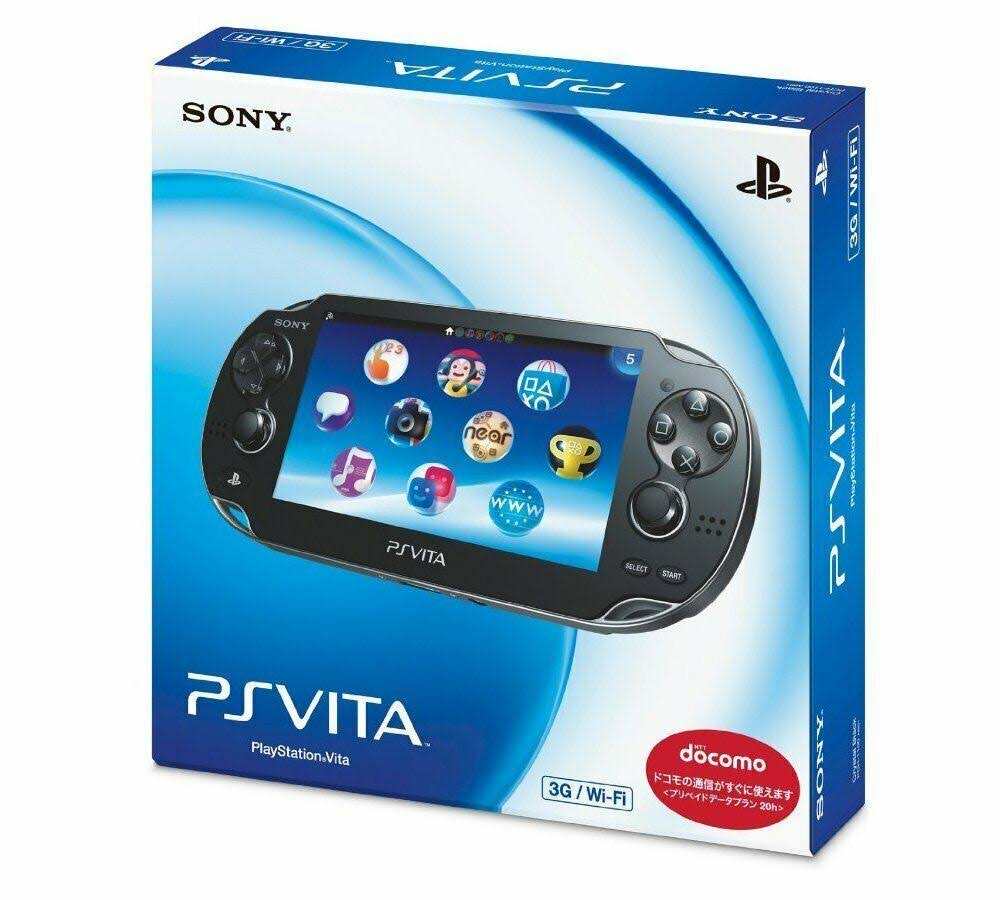 Sony PlayStation Vita 3G/Wi-Fi Limited Edition Model - Crystal Black