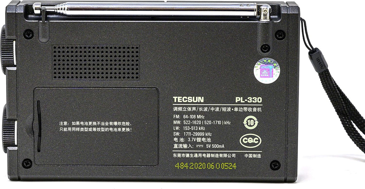 Tecsun Digital PL330 AM/FM/LW/SW Worldband Radio with Single Side Band Receiver