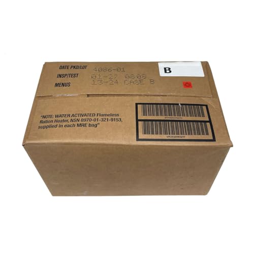 2027 Inspection Dated MRE (Meals-Ready-To-Eat) Case ?C Military MRE Random Case A or B