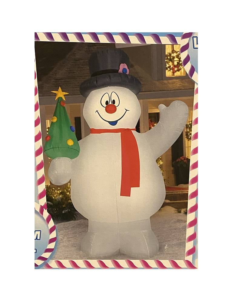 Gemmy Industries Yard Inflatables Frosty The Snowman, 9 ft