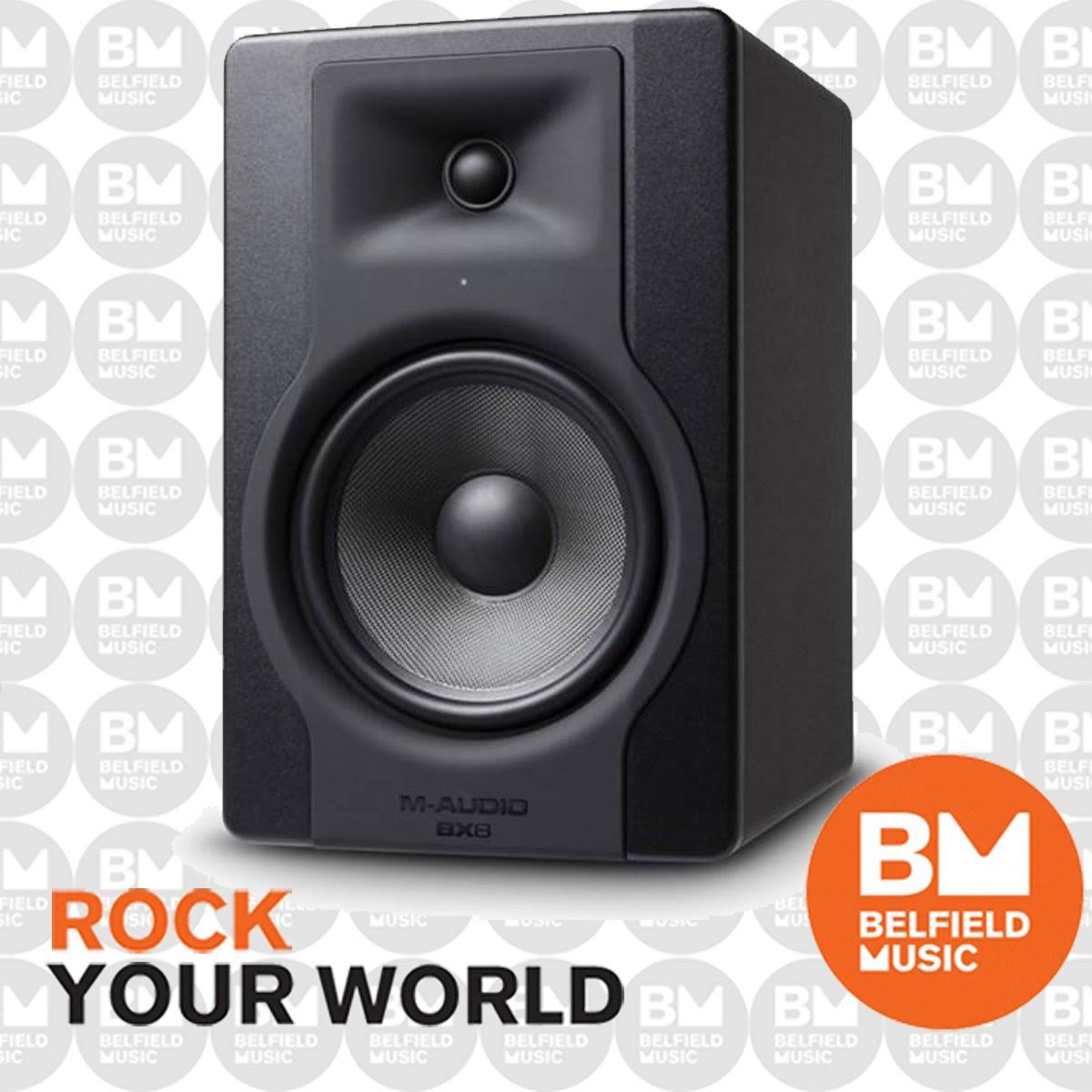 M-Audio BX8 D3 8x22 Powered Studio Monitors