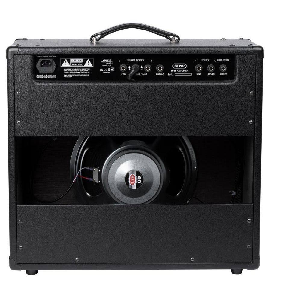 Stage Right by Monoprice SB12 50-Watt All Tube 2-Channel 1x12 Guitar Amp Combo with Reverb