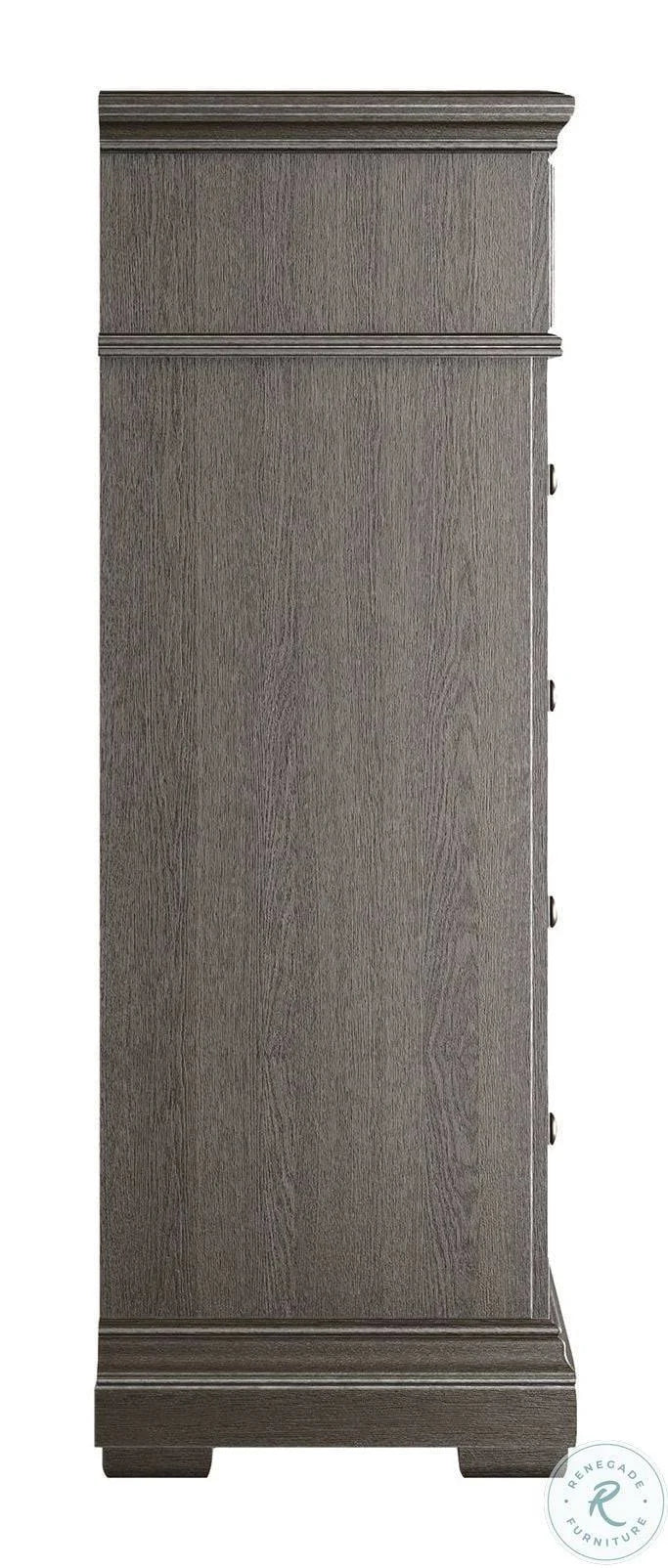 Mikalene - Brown Metallic - Six Drawer Chest B737-46