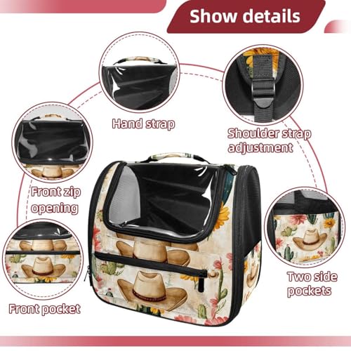 Halloween Pet Carrier Airline Approved Pet Carrier Bag Dog Carrier for Small Medium Cats Dogs Puppies Kitten
