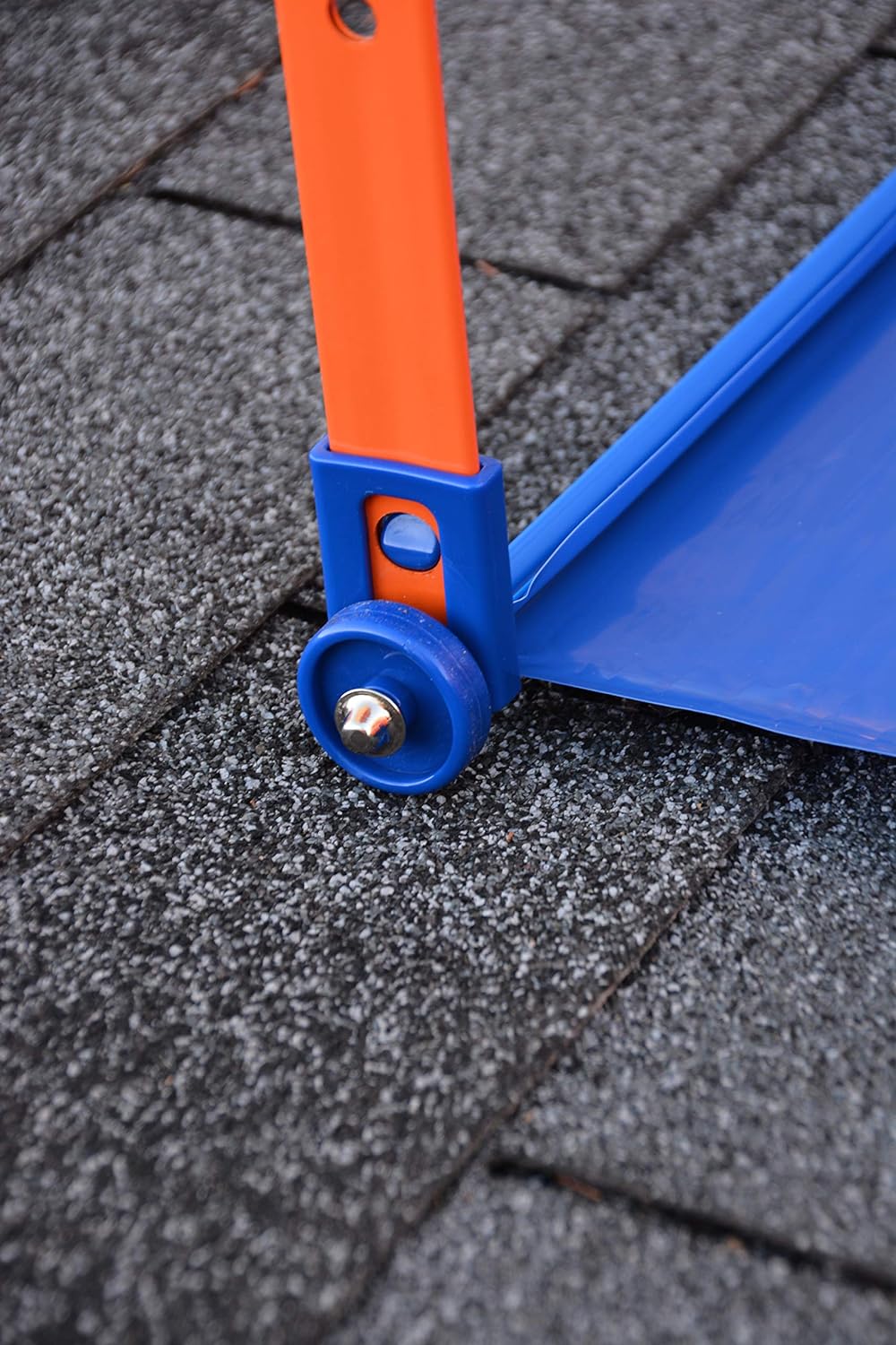 Snow Roof Rake by Avalanche! Original 500 with Slide Material: Easy Heavy Snow Removal for Standard Asphalt Shingled Roofs to Prevent Ice Dams and Damage. 17 Inch Wide, 16 Feet Long, 1.5 Inch Wheels