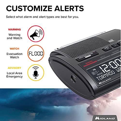 Midland WR400 Deluxe NOAA Weather Radio