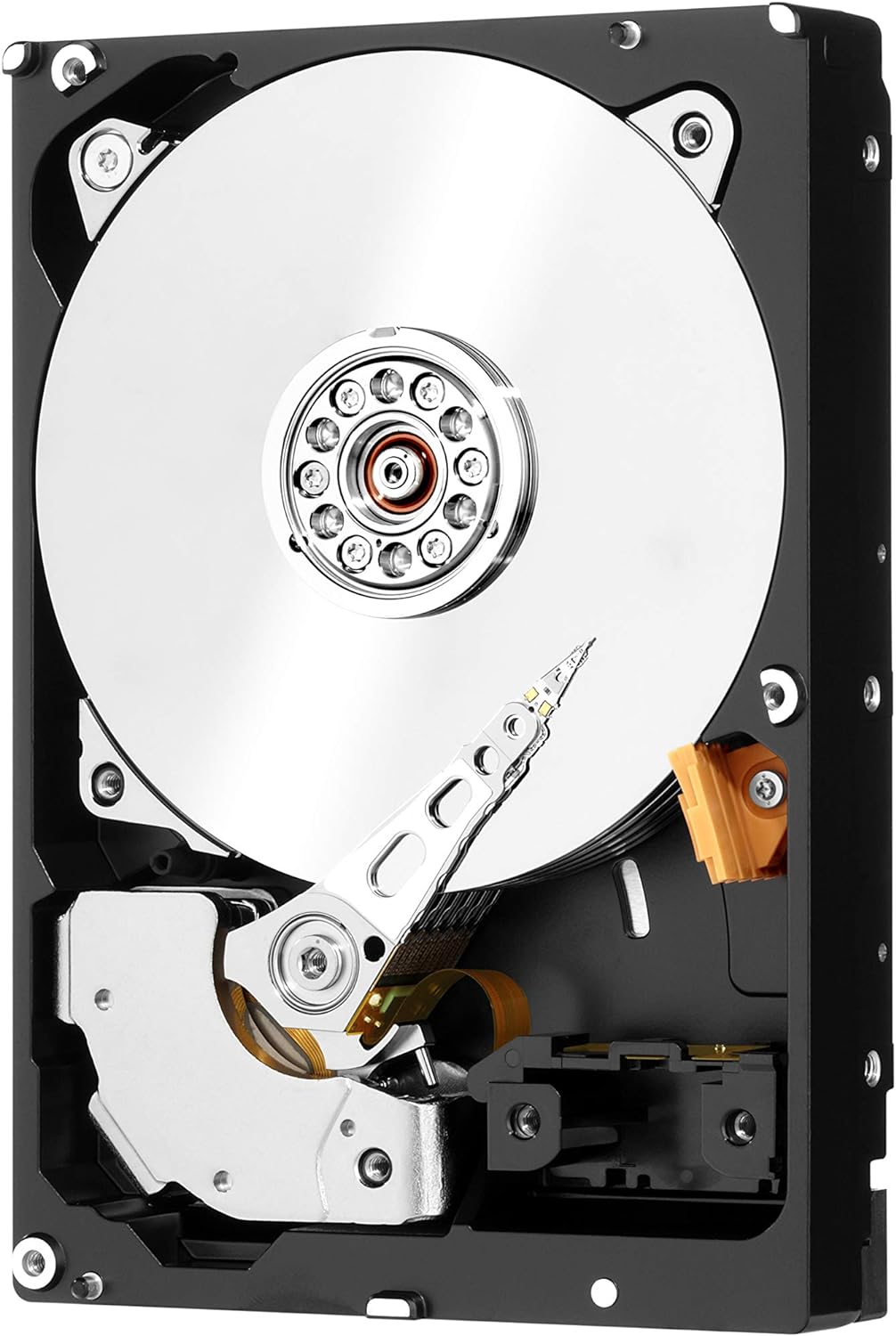 Western Digital 4TB WD Red Pro NAS Internal Hard Drive HDD - 7200 RPM, SATA 6 Gb/s, CMR, 256 MB Cache, 3.5 - WD4003FFBX