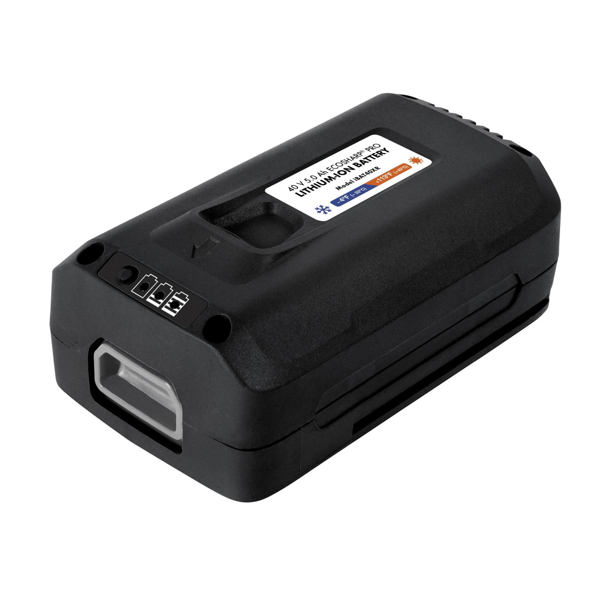 Snow Joe EcoSharp Pro Lithium-Ion battery, 40V 5.0 Ah, Ibat40xr