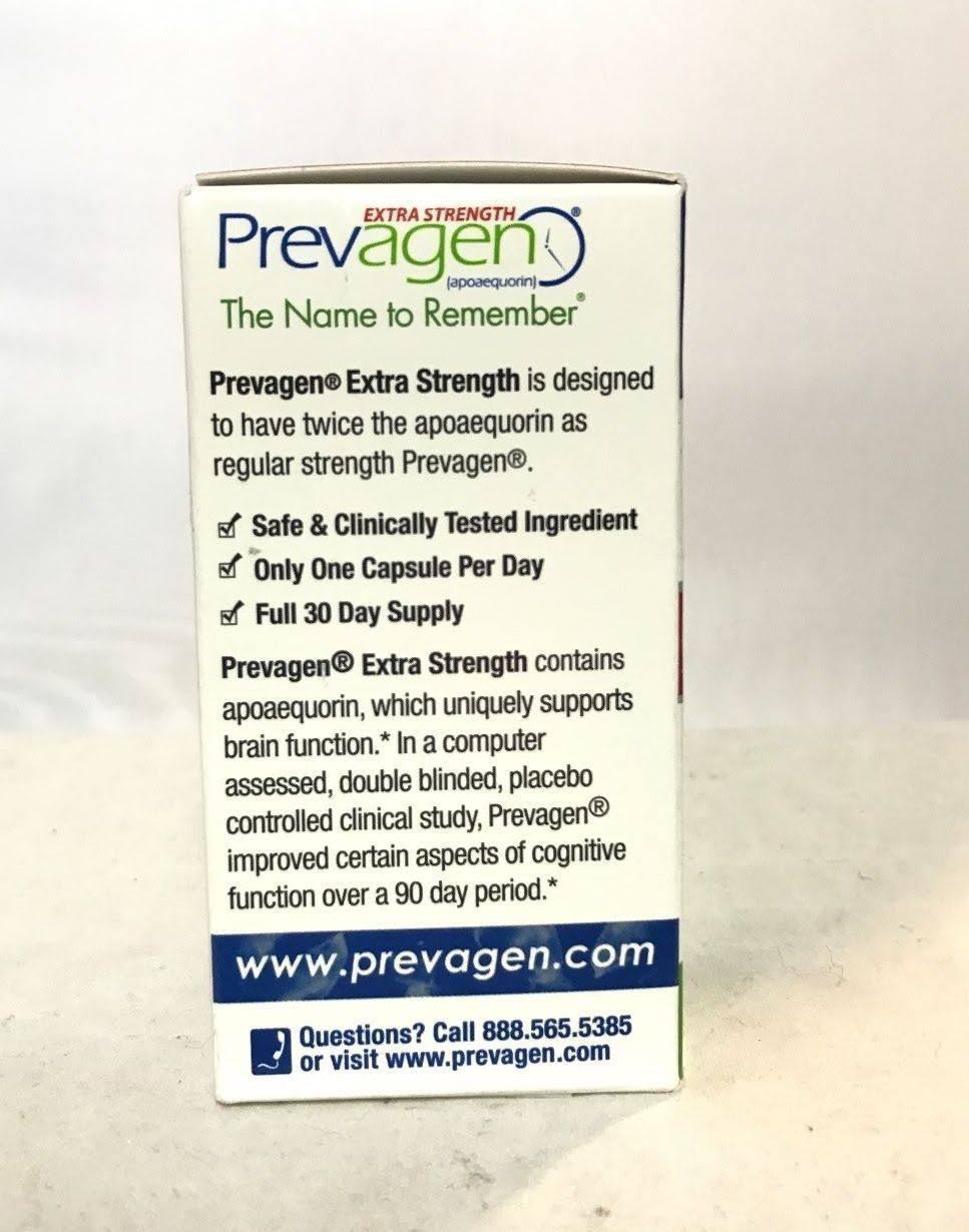 Prevagen Improves Memory Extra Strength Capsules 60 capsules