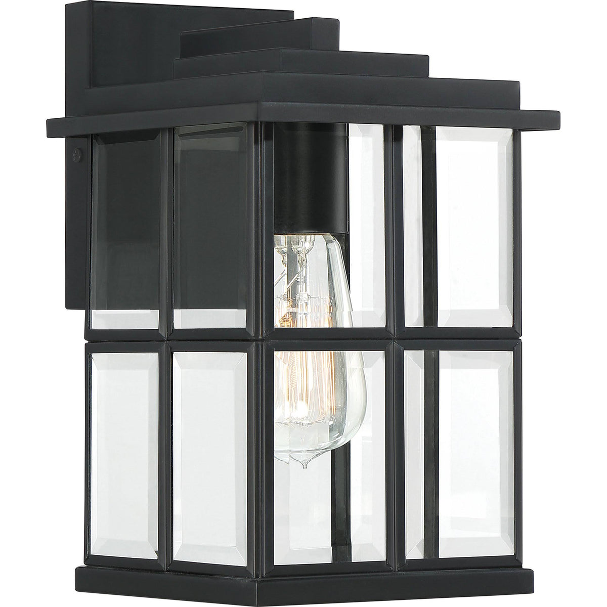 Quoizel - MGN8406MBK - One Light Outdoor Wall Lantern - Mulligan - Matte Black