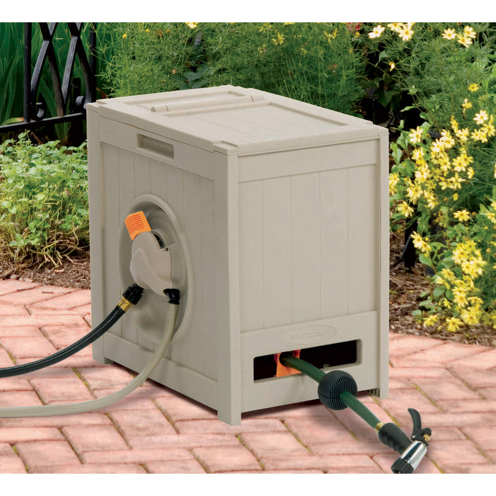 Suncast 125 ft. Aquawinder Auto Rewind Hose Reel