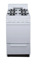 PREMIER BAK100OP 20 FREE STANDING GAS RANGE White