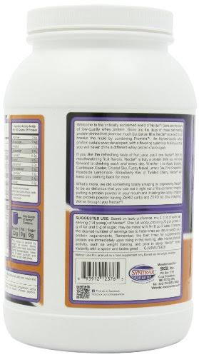 SynTrax Nectar Whey Protein Isolate, Lemon Tea - 2.20 lbs (998 g)