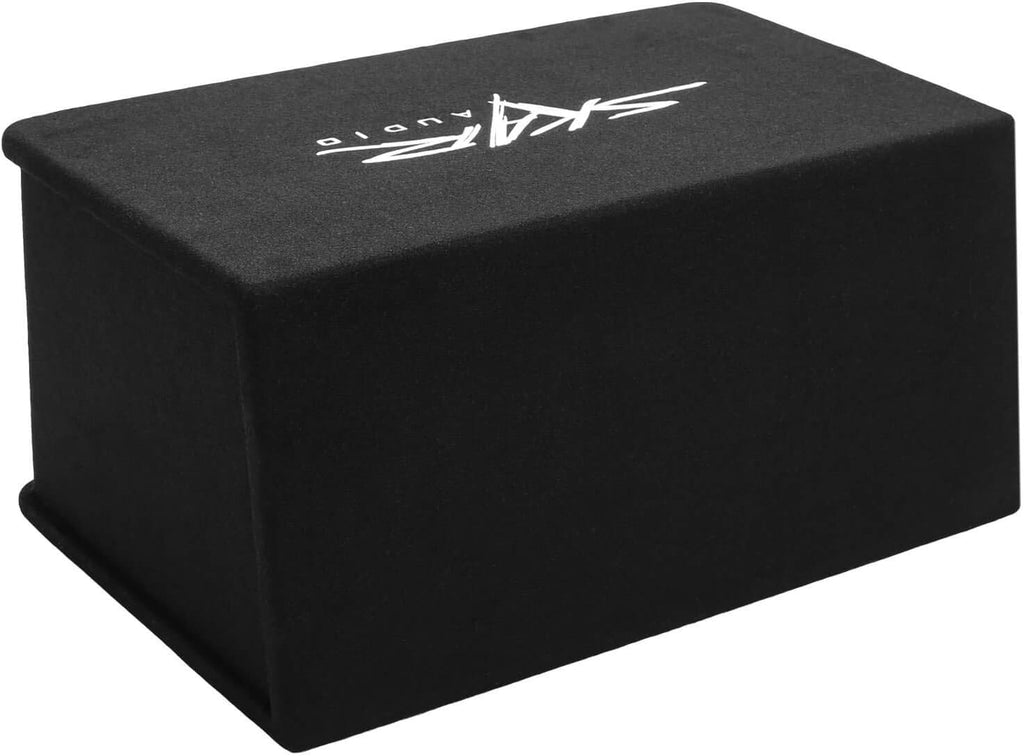 Skar Audio Dual 12 Complete 2,400 Watt SDR Series Subwoofer Bass Package - Includes Loaded Enclosure with Amplifier