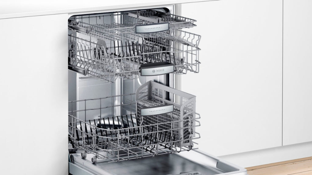 Bosch - 800 Series 24 Top Control Built-In Dishwasher with CrystalDry, Stainless Steel Tub, 3rd Rack, 40 dBa - Stainless steel